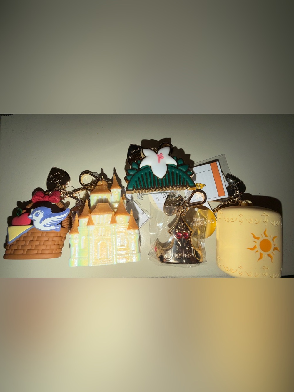 Bath and body works Disney princess pocket bac holder bundle